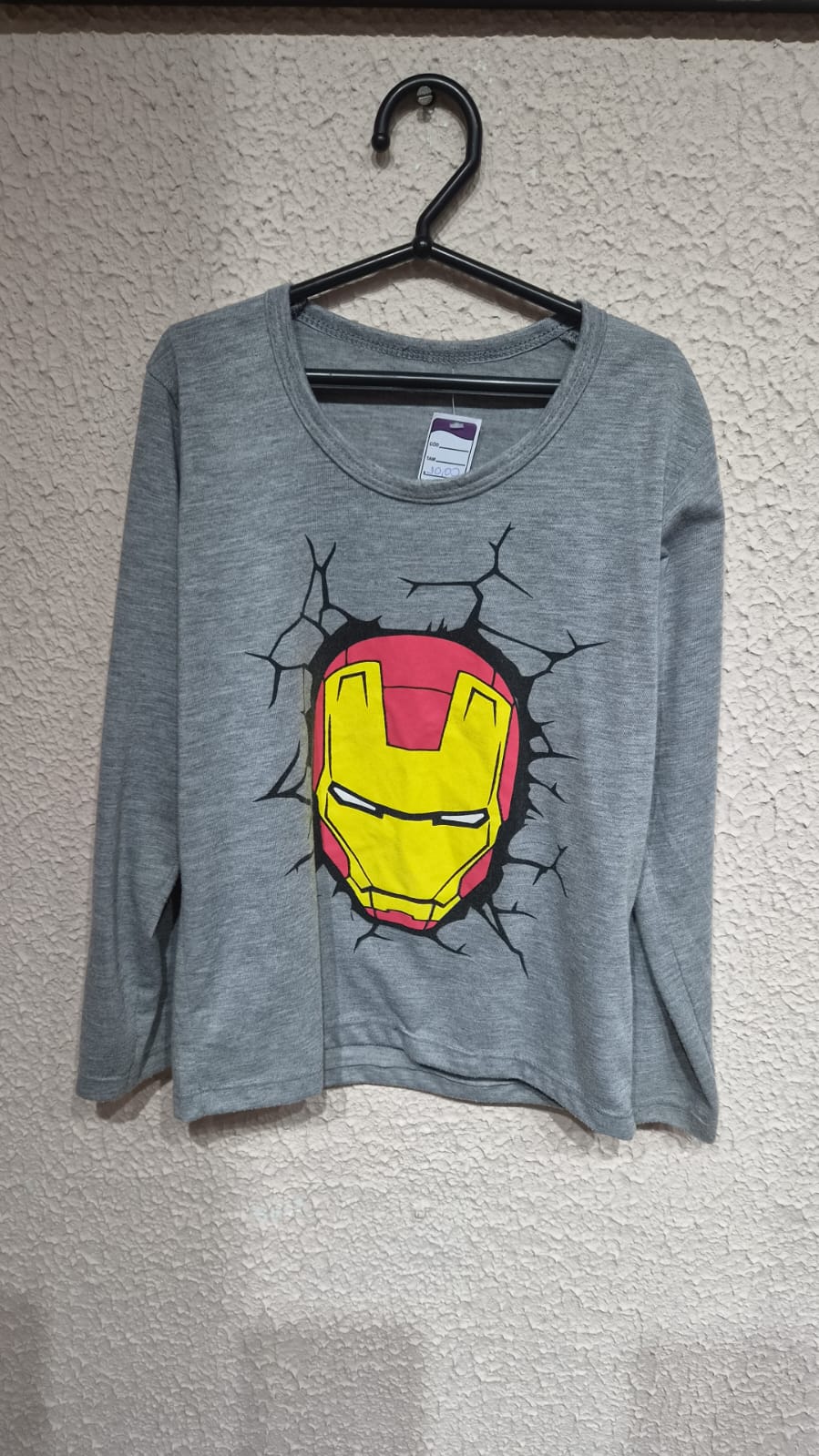 Blusa Homem de ferro
