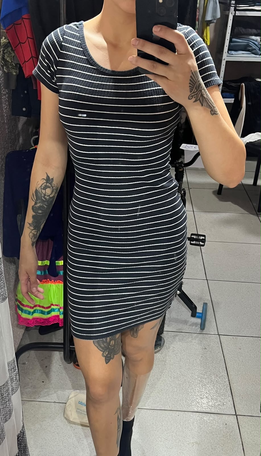 Vestido listrado - foto 2