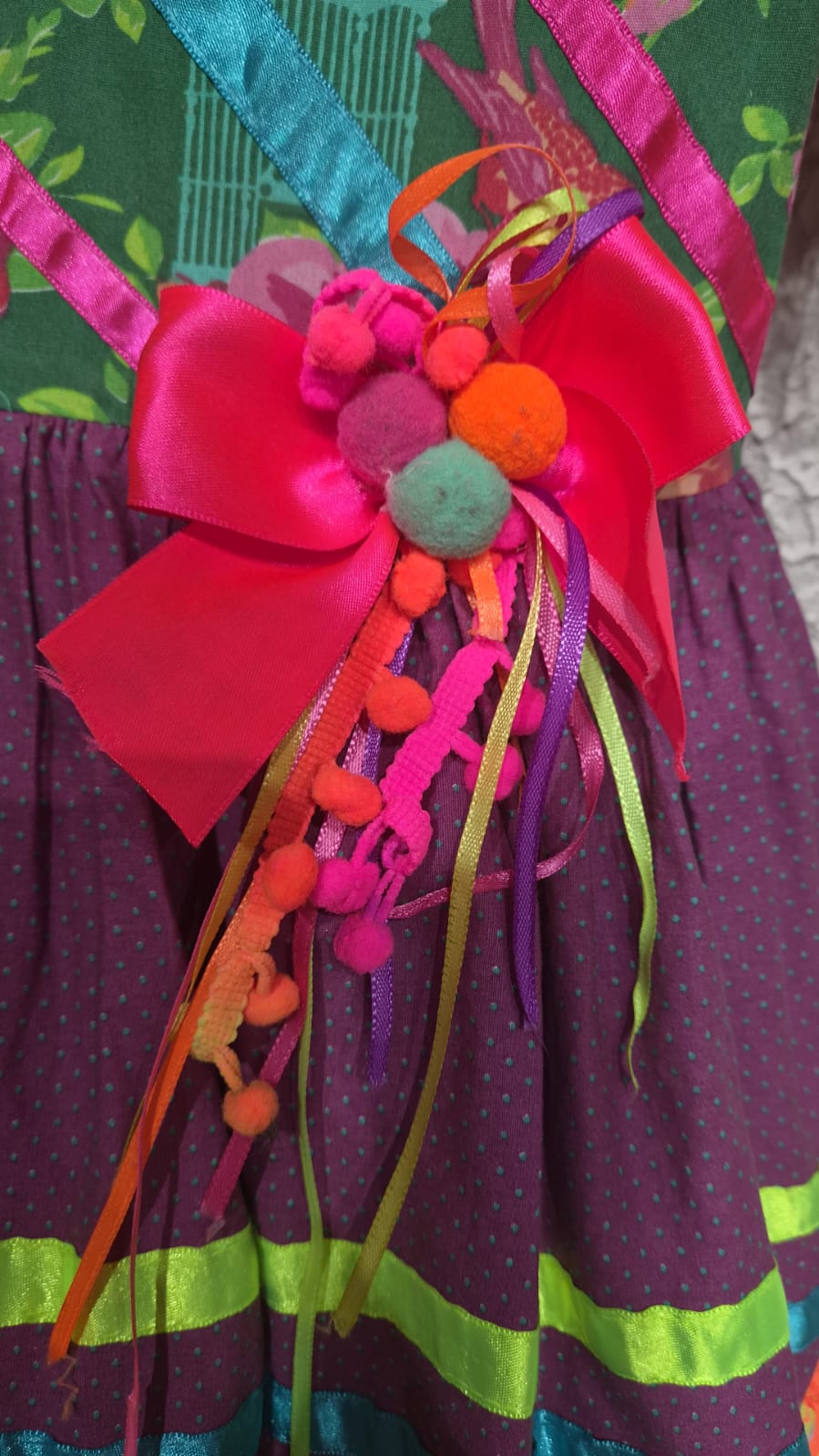 Vestido de quarilha infantil - foto 2
