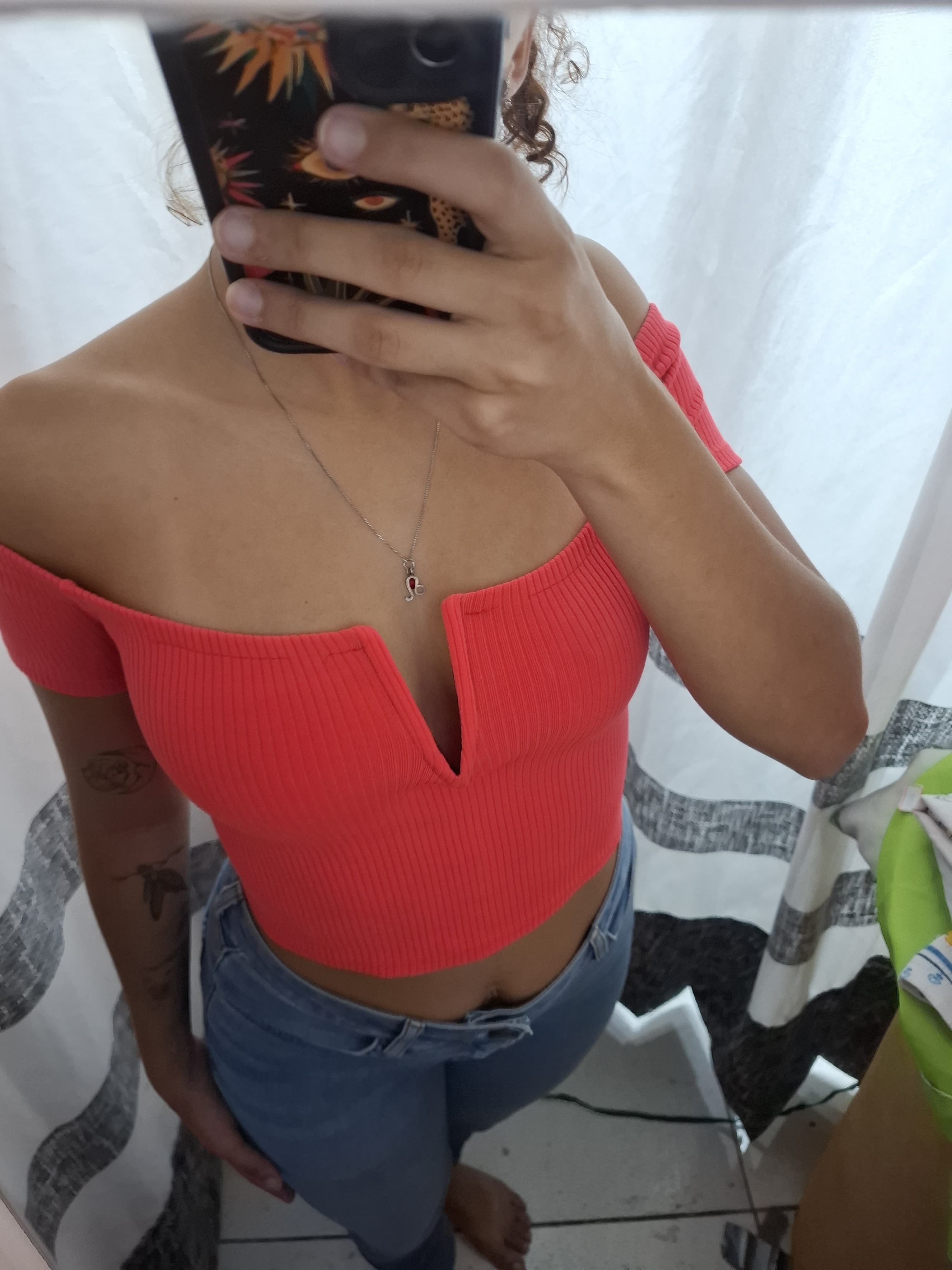 Copped rosa.laranja fluorescente - foto 2