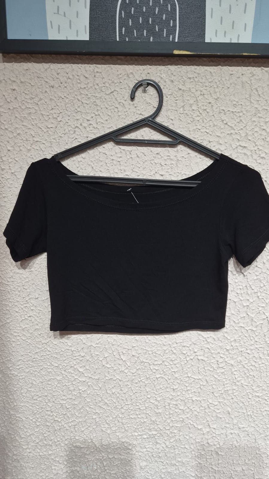 Cropped preto